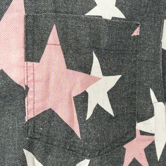 Torrid Burnout Star Button-Up Top Relaxed Fit Size 00 Women’s M/L 10 - Picture 10 of 16